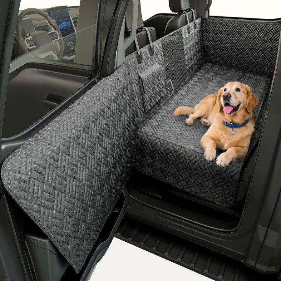 Premium SUV Dog Car Hammock – Full Back Seat Protector for Dogs