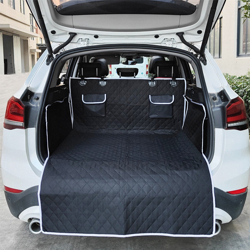 Waterproof SUV Dog Car Seat Cover With Full Back Seat Protection & Dog Travel Hammock