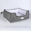 Luxury Dog Car Bed for SUV, Large Dogs Travel Bed with Non-Slip Base