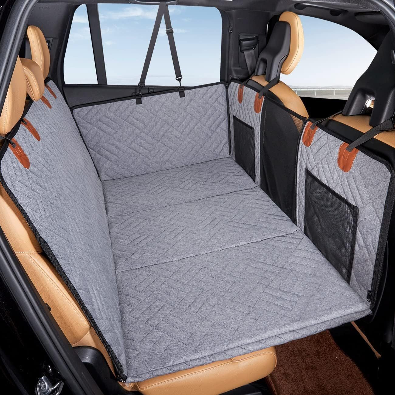 Premium SUV Dog Car Hammock – Full Back Seat Protector for Dogs