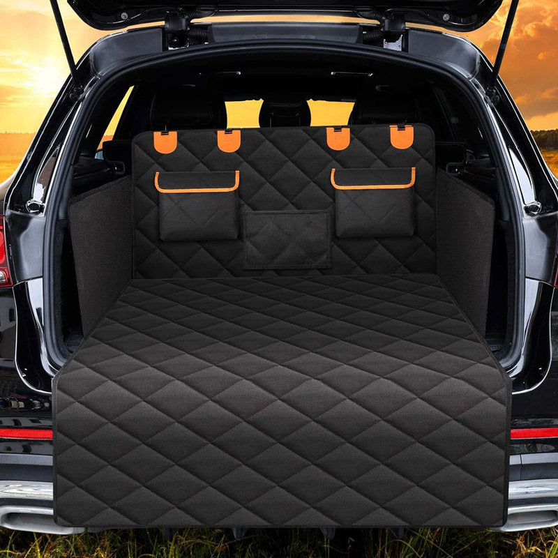 Waterproof SUV Dog Car Seat Cover With Full Back Seat Protection & Dog Travel Hammock