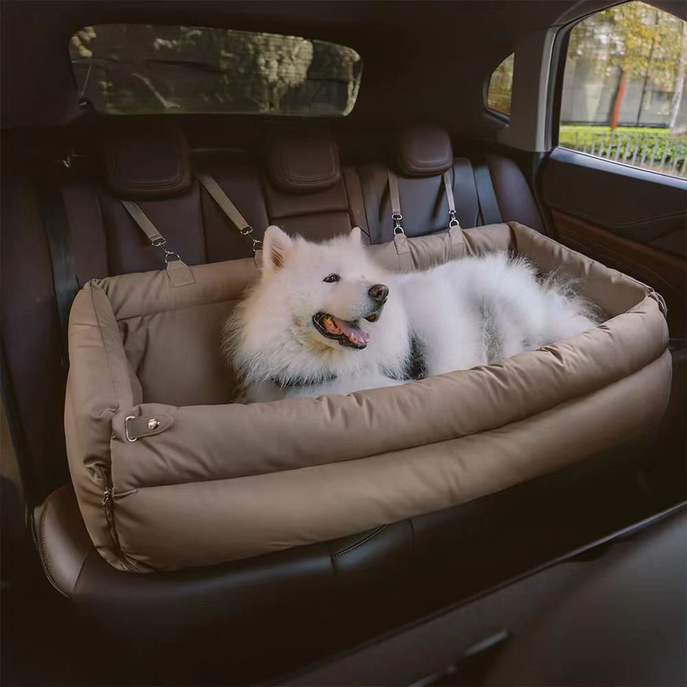 Luxury SUV Dog Car Bed – Premium Travel Bed for Large Dogs