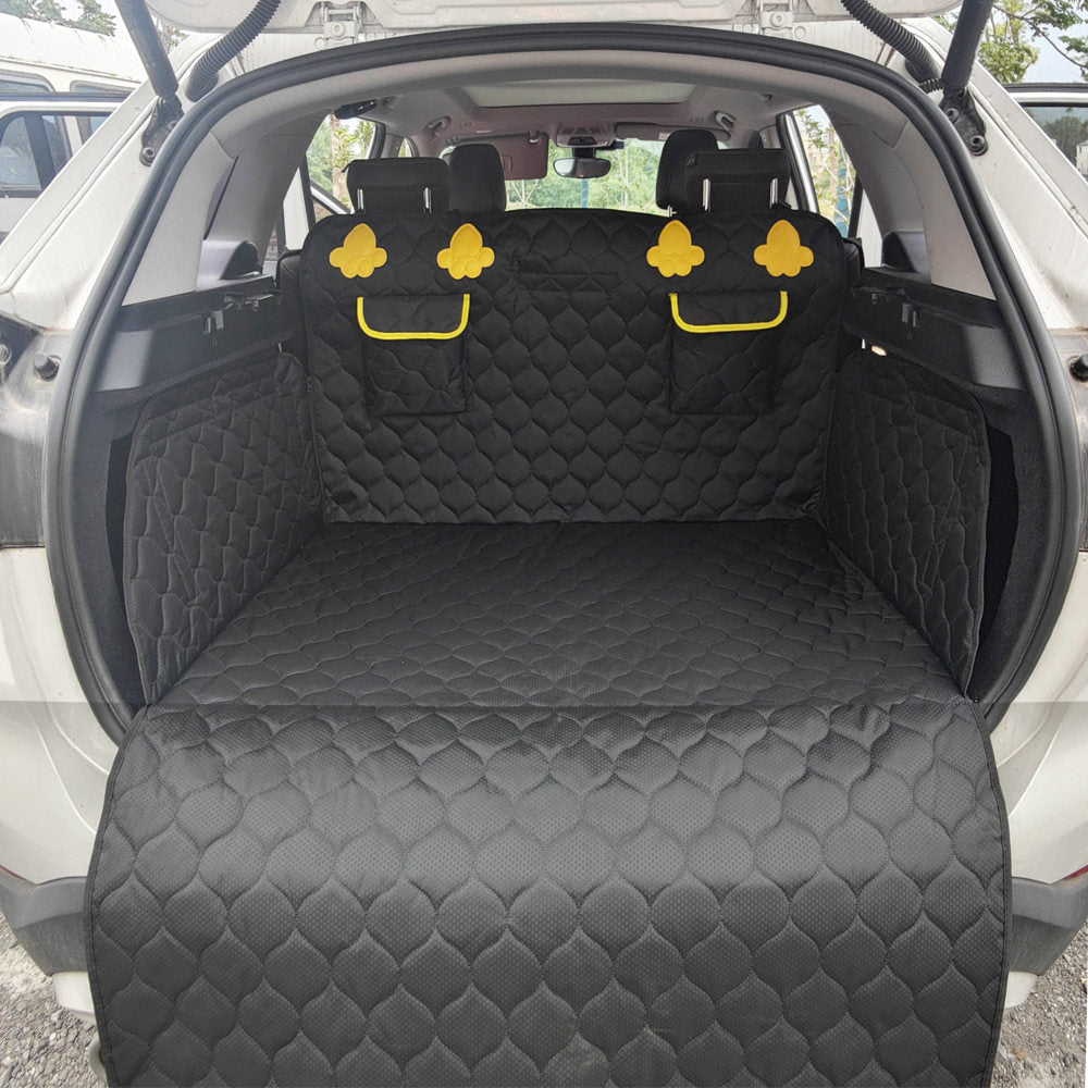 Waterproof SUV Dog Car Seat Cover With Full Back Seat Protection & Dog Travel Hammock