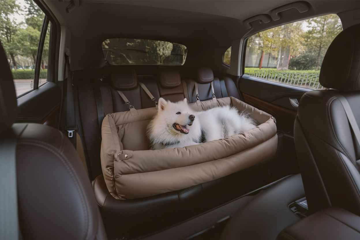 Luxury SUV Dog Car Bed Hero Banner