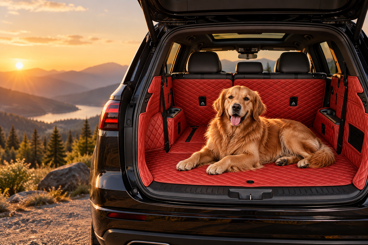 Wagroad 豪华 SUV 大型犬车载床首屏海报